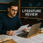 خطوات كتابة مراجعة الأدبيات خطوة بخطوة مع أمثلة جاهزة